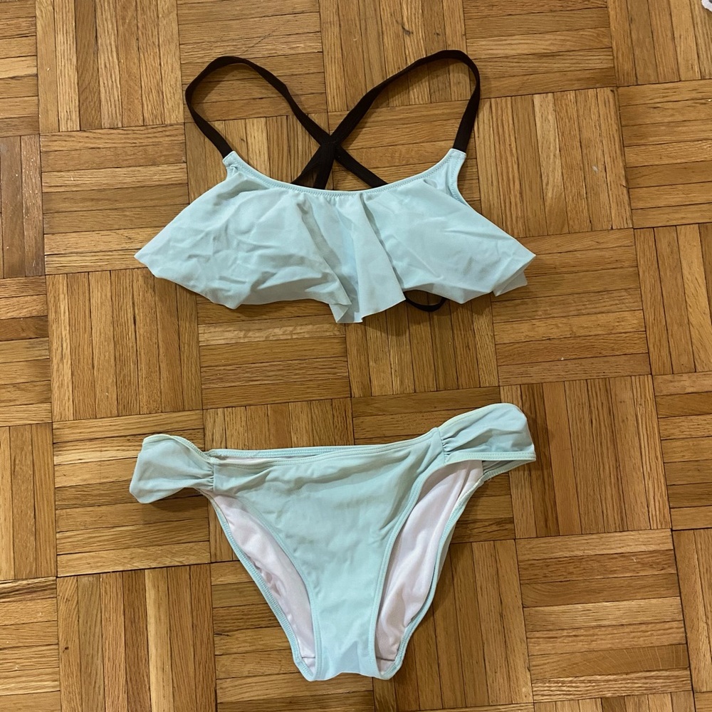 Light blue PINK/VS bikini set!